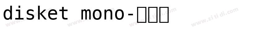 disket mono字体转换